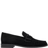 CLARKS WOMENS ALIXEA WALK SLIP ON LOAFER - BLACK